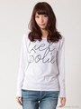 ロゴTシャツ/ブラック