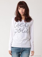 ロゴTシャツ/ブラック