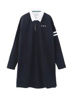 RUGBY SHIRT DRESS/ネイビー