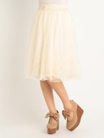 【LIZ LISA】プリーツスカート/ホワイト