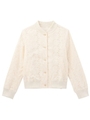 コットンレースジャケット/ライトベージュ(051)