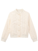 コットンレースジャケット/ライトベージュ(051)