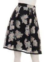 ティアローズスカート/黒