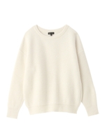 バイアスクルーニット/ブラック(019)