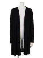 フーデットガウン/ブラック