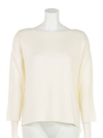 ミラノリブプルオーバー/ホワイト