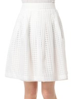 麻調シアーチェックリバーシブルSK　1/シロ