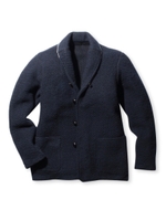 Violet Buffalo Wallowsスライバーニットジャケット/チャコールグレー(614)