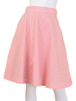 【Bonica Studio】バックリボンミモレ丈SK/ピンク