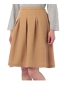 タックフレアスカート/ベージュ系(054)