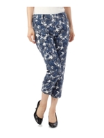 ペイント風ブッチャーストレッチパンツ/ネイビー(193)