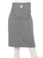 SUGAR BUNNY CHECK TIGHT SKIRT/GINGHAM CHECK