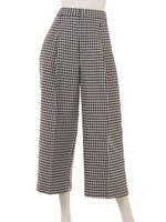 【MODE】EdgyワイドクロップドPT/ミックス