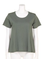 【anap mimpi】シンプルフレアTEE/GRY