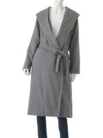 ガウンロングコート/ベージュ