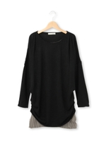 タックチュニックワンピース/グレー(512)