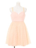 グリッターレオパードドレス/PINK