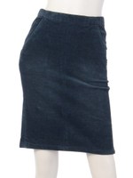 コーデュロイデニムスカート/ホワイト