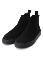 サイドゴアスエードスニーカー/ダークブラウン(043)