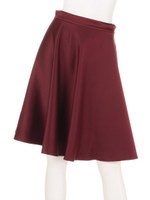 サテンリバーシブルスカート/ベージュ