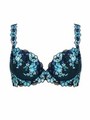 セサ　サフランフラワーレース　ブラ　485/ブルー