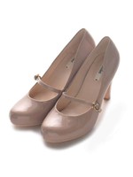 フロントストラップパンプス/BRW
