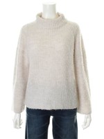 ベルスリーブハイネックプルオーバー/グレー