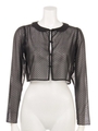 See-through Short Shirt/ブラック