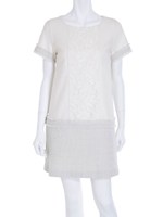 【DUO】 3素材MixOP/オフホワイト