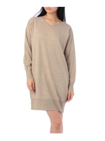 メリノウール混ウォッシャブルワンピース/ライトブルー(091)