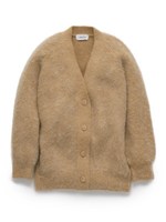 モヘヤ混ニットカーディガン/NVY