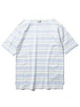 S/S STRIPED TOP/LTPURPLE