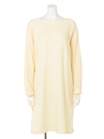 【mystic】肩レースワンピース/CML