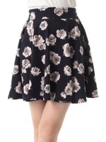 すきな丈スカートフラワー ミニ/Ivory