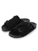 PLAKTON ダブルベルトサンダル/ブラック(019)