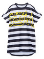 S/S BIG TEE STRIPE/BLACK