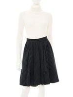 【美人百花11月号掲載】ギャザーボリュームスカート/キャメル