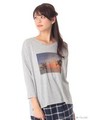 Sun SetフォトTシャツ/ホワイト(030)