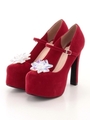 シンデレラパンプス/レッド