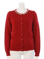 リボン×パールレースBLツイン/ワイン