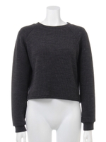 【ANAP】BACKオープンニットTOP【別売りSETUP】/ダークグレー(028)