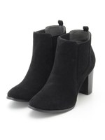 ステッチサイドゴアブーティ/ブラック系