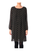 プロヴァンス風プリントワンピース/ブラック(119)