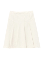 [L]ミディフレアスカート/ライトベージュ(051)