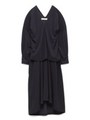 フロントドレープワンピ/NVY