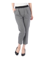 リブウエストストライプパンツ/ホワイト(301)