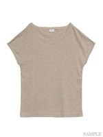 テレコTシャツ/オレンジ