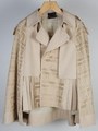 NARROW SQUARE LACE COAT/ベージュ