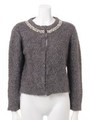 【ROSE BUD】PEARL CARDIGAN/CHARCOAL