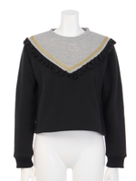 バイカラータッセルPO/ブラック